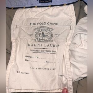 Men's Polo by Ralph Lauren chino pant